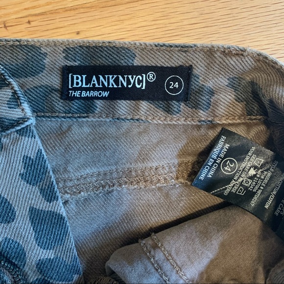 BLANK NYC - THE BARROW Leopard print shorts - Picture 3 of 3